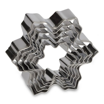 Cookie Cutter Set - 5 Snowflakes